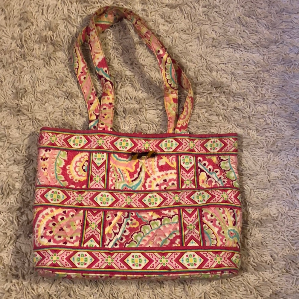 Vera Bradley Capri melon small tote